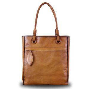 7524 Leather Handbag Purses Top Handle Bag Lady Work Tote Bags Retro